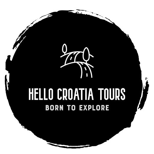 Hello Croatia logo black